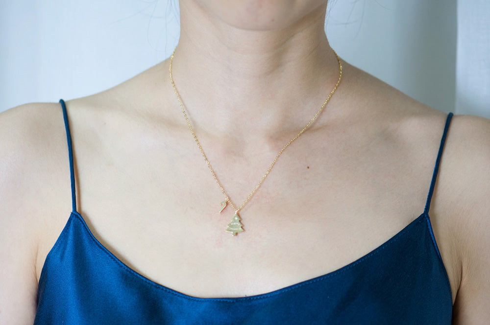 Fashion Christmas Tree Necklace
