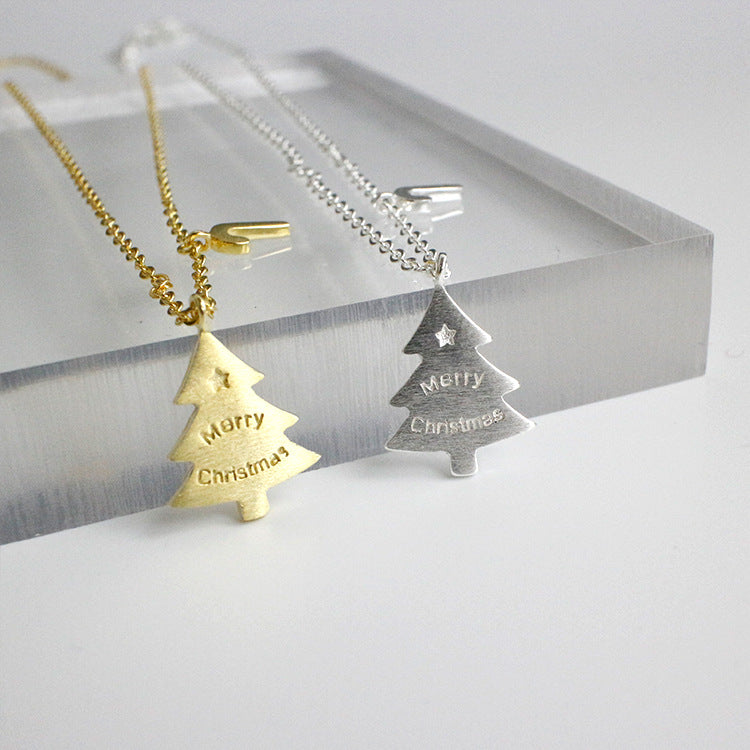 Fashion Christmas Tree Necklace